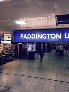 All Saints plastering work at Paddington underground station London