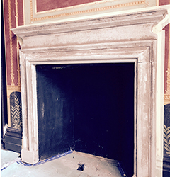 All Saints plastering - example fireplace restoration